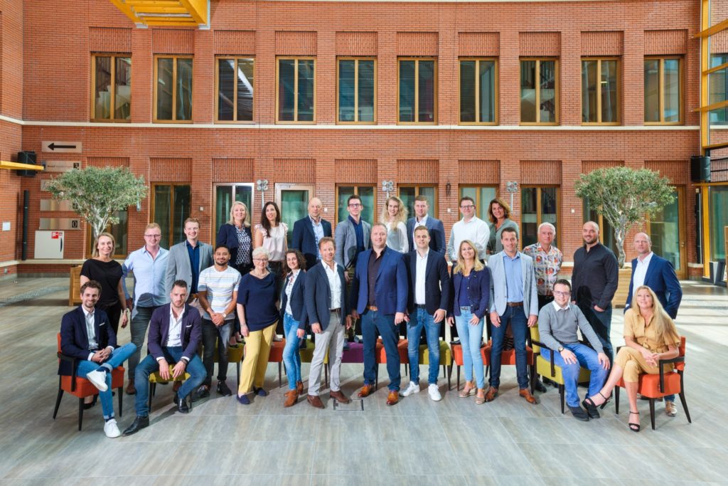 Groepsfoto Hero medewerkers